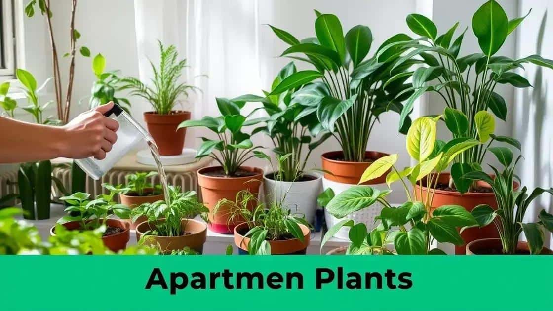Como cuidar de plantas em apartamentos
