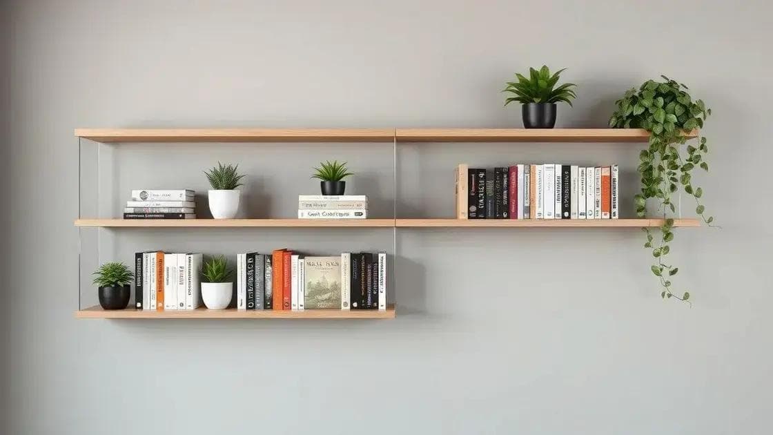 No momento, você está visualizando O Truque da Prateleira Invisível que Faz seus Livros Parecerem Flutuar na Parede