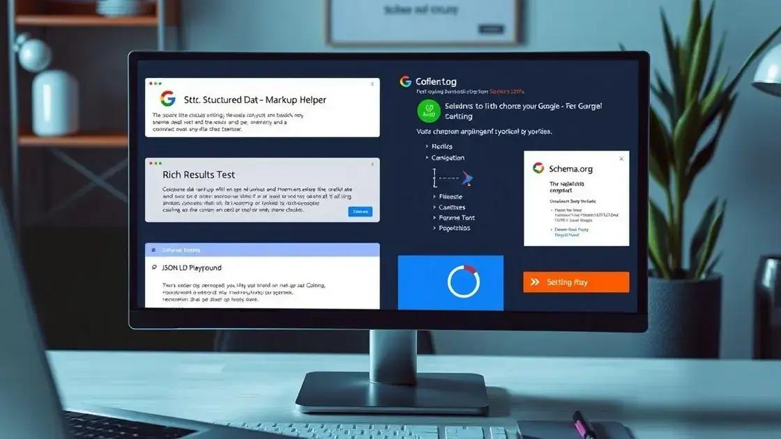 Ferramentas úteis para trabalhar com schema markup Ferramentas úteis para trabalhar com schema markup