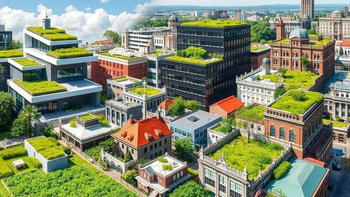 Exemplos inspiradores de telhados verdes leves