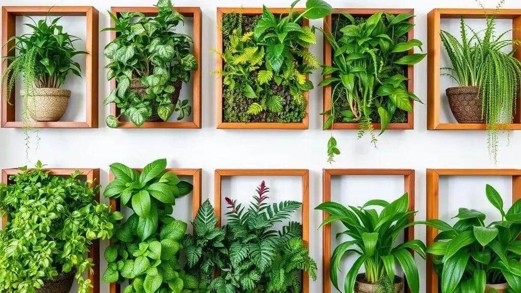 Como escolher as plantas ideais para quadros vivos Como escolher as plantas ideais para quadros vivos