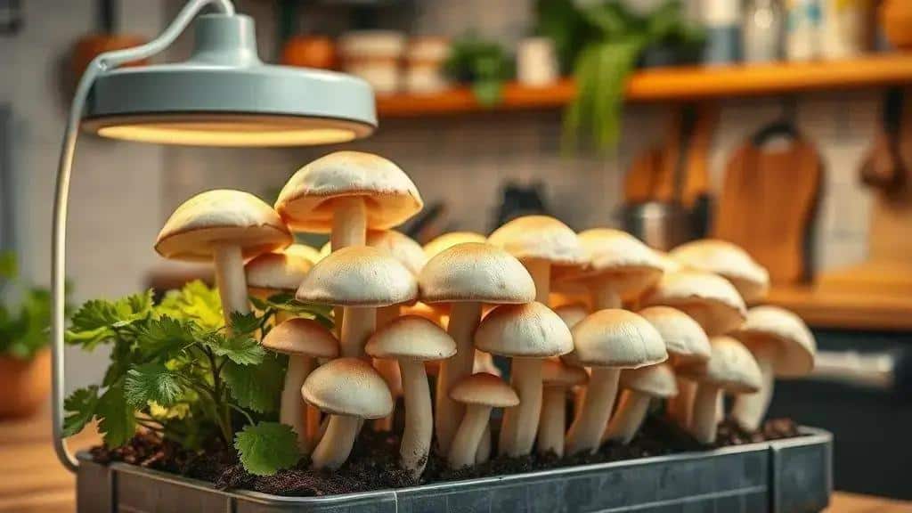 Benefícios do cultivo de cogumelos em casa