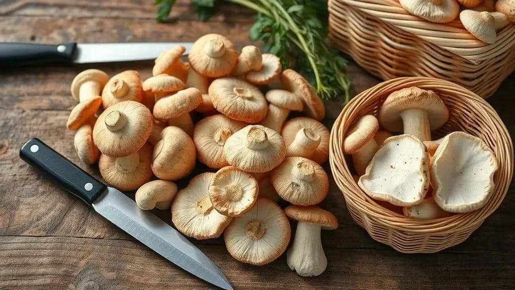 Dicas para colher e conservar os cogumelos