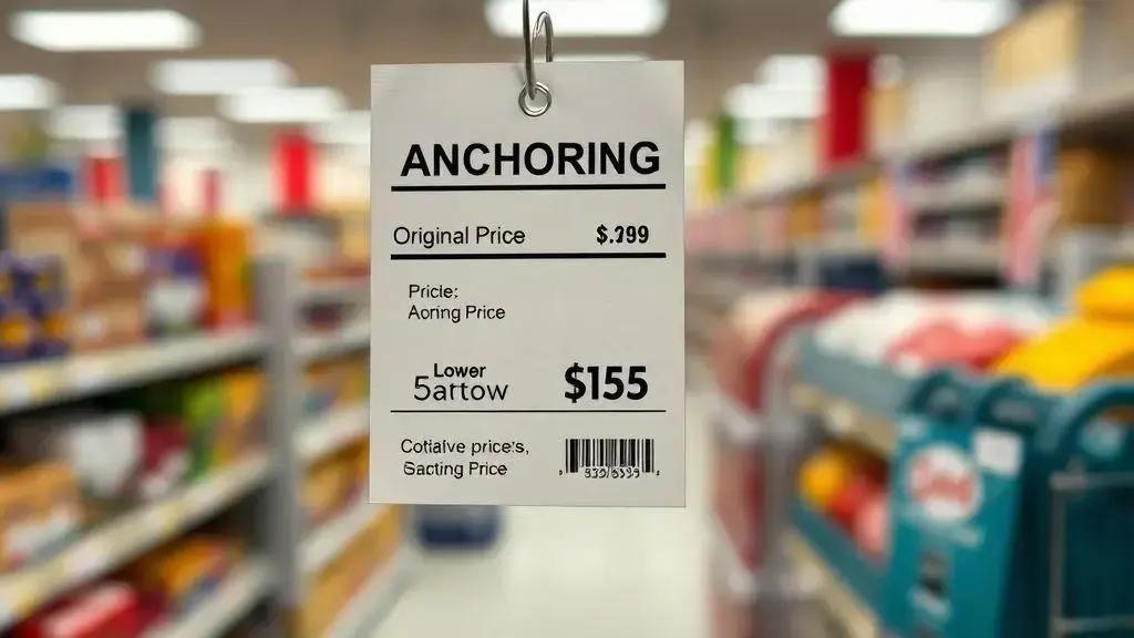 Como a ancoragem influencia decisões de compra