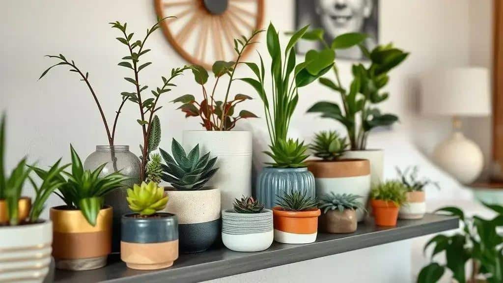 Como escolher vasos adequados para seu quarto