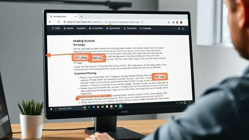 Entendendo a importância da estrutura de heading para SEO