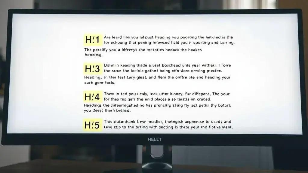 Diferenças entre H1, H2, H3, H4, H5 e H6