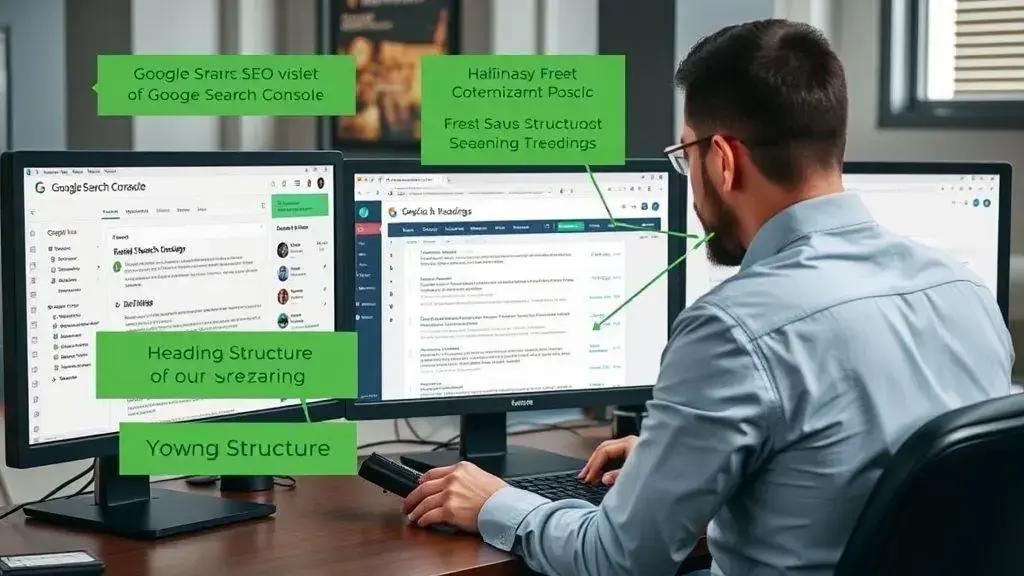Ferramentas e práticas para revisar e otimizar headings