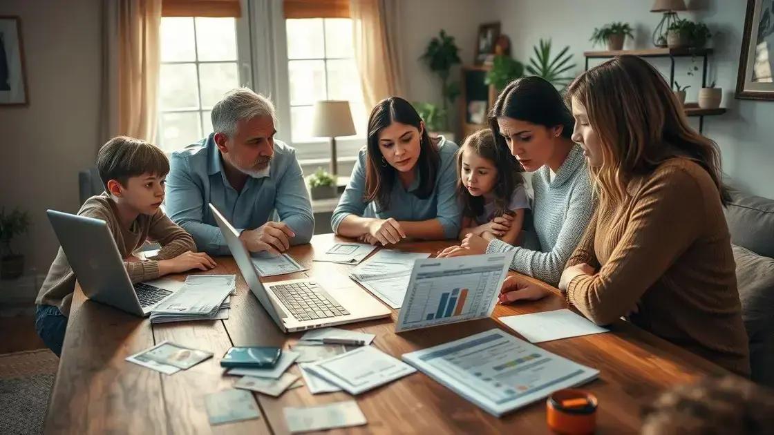 Planejamento financeiro para famílias com filhos