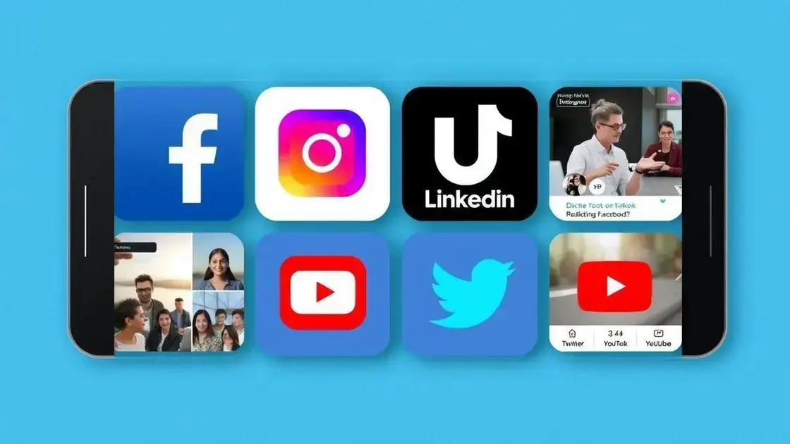 quais sao as melhores redes sociais para gerar trafego para seu site