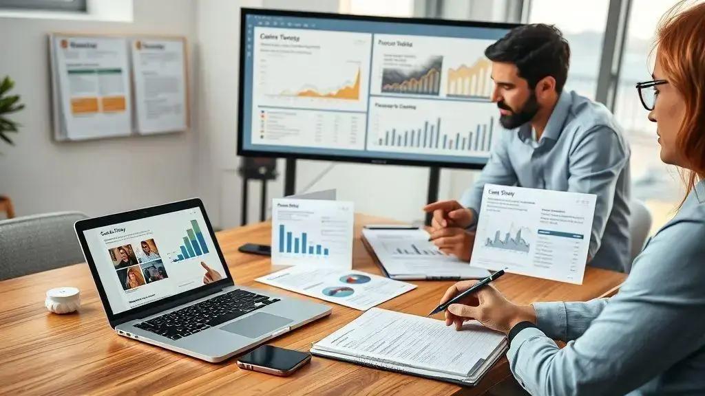 Como montar portfólio e provas de resultados para clientes