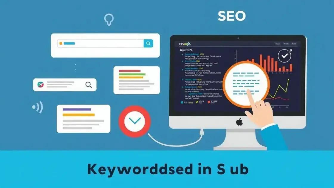 Entendendo a importância das palavras-chave no texto Entendendo a importância das palavras-chave no texto