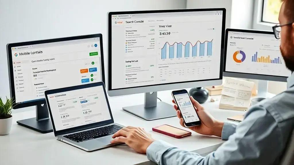 Testar e monitorar com search console e lighthouse Testar e monitorar com search console e lighthouse