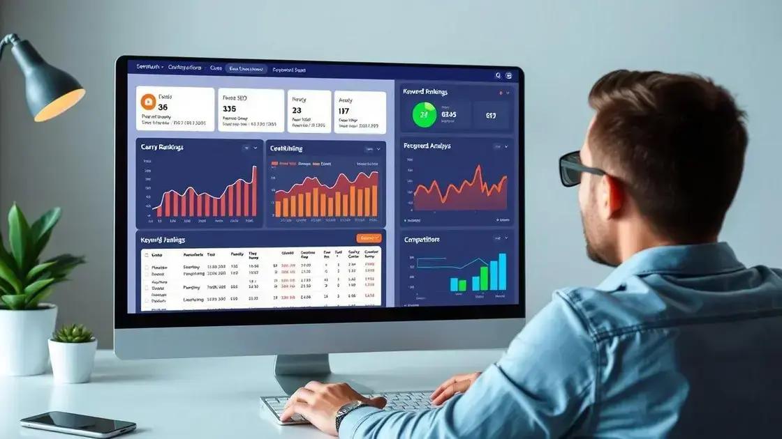 Introdução às funcionalidades básicas do SEMrush