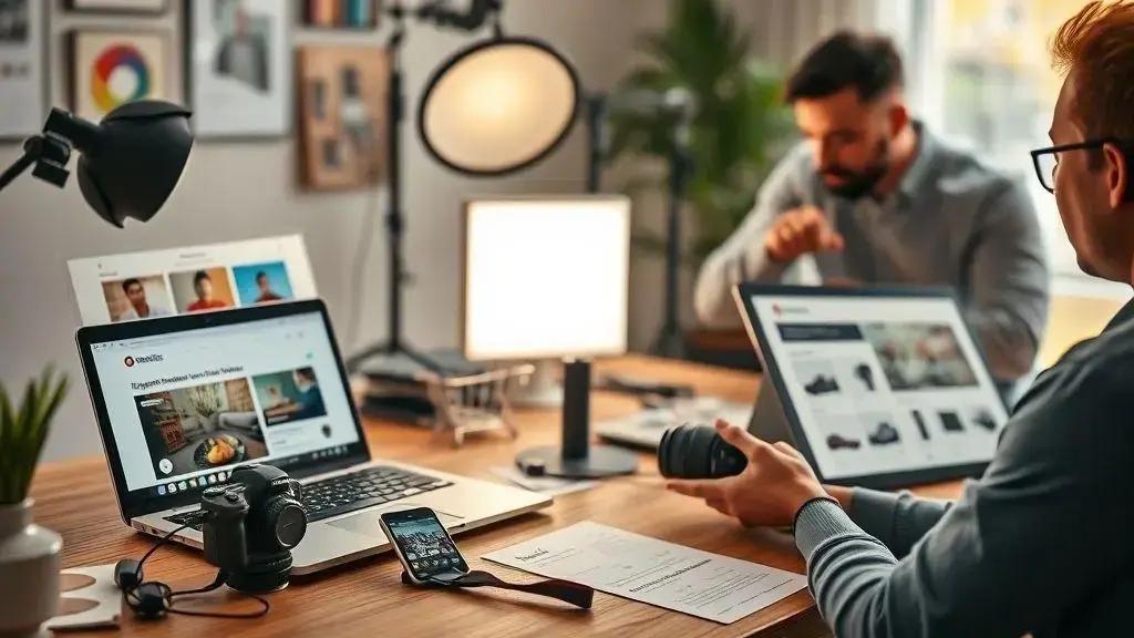 Imagens e vídeo: otimização, alt text e velocidade de carregamento